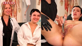 Lesbian Medical Fucks between Gabi and Hannah - A Hot and Wet Doctor's Playdate