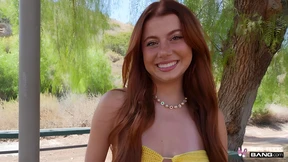 Real Teens - Hot Redhead Teen Stella Luxx Loves Raw Public Sex & Oral😜