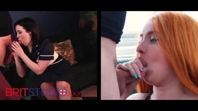 Blowjob Battle: Victoria and Lana Face Off