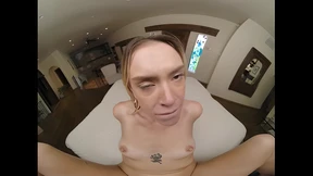 Slut gets chair-fisted and creampied before claiming it as hers, gotta inspect before taking