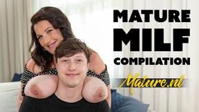 MatureNL - Wet Granny Pussy&#x270C; Gapes for Juicy Cum