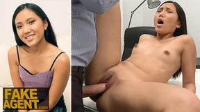 'Asian Teen Gets Thoroughly Banged by Older Guy'