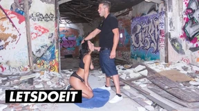 As 'Public Whore' Claudia Bavel Gets Screwed Like a Sl*t on a Hot Day