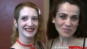 Two insatiable sluts devour multiple penises in a juicy double-headed cock🍆-sucking extravaganza