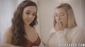 Nerdy Beauty Sucks & Fucks Forbidden Dick热烈地口交与插入禁果之棒 Nerdy Beauty Sucks & Fucks Forbidden Dick热烈地口交与插入禁果之棒