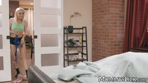 Stepmom Devours Young Inker's Lesbian Pissy