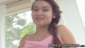Young Amateur Takes It Rough In Hot POV Action