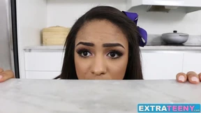 Tiny Latina Gets Hard Step Dad Throatfuck And Pound