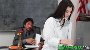 Hunky Brunette Beauty Jenna Reid Craves Intense Penetration