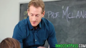 Teachable Moments: Lily Jordan Devoured By Her Instructor In The Classroom Teachable Moments: Lily Jordan Devoured By Her Instructor In The Classroom