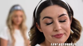 Maids Chanel & Daisy Crave Hard Banging From Their Hung Boss