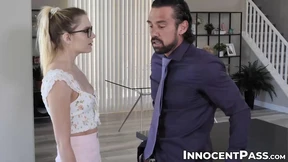 Sultry Kenna James and I have intense fucking session before we part ways