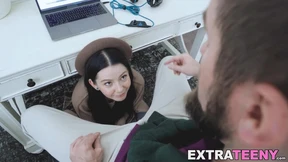 Bored Lily Thot Gets Tiny Fucked & Cum Sprayed