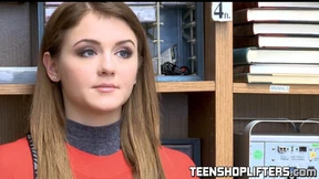 Inky Teen Rosalyn Sphinx Gets Raw Pre-Office Facial Fuck