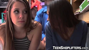 Wild teenage thieves get ravaged by s***ed investigator as reward