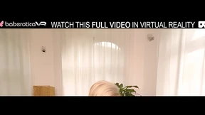 Victoria Pure fingers her snatch in VR, her blonde hair messy and golden Victoria Pure fingers her snatch in VR, her blonde hair messy and golden