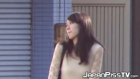 Hunky Japanese ladies drench concrete in golden shower🚿 delight Hunky Japanese ladies drench concrete in golden shower🚿 delight