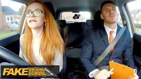 Creamy Orgasm💦 for Pretty REDHEAD Ella by EXAMINER in FAKE SCHOOL