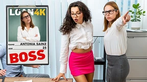 LOAN4K Naughty Boss Antonia Sainz fucked her clerk in the office as a lesson