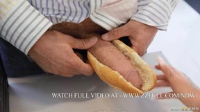 Serving Double Penetration To College's Dirtiest Slut / Brazzers