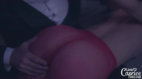 捆绑、鞭打与榨干- Caprice & Talia尖叫至高潮的极限满足