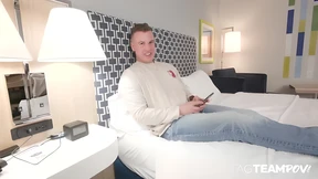 Victoria Lit Covered In Cum After Hardcore Threesome Sex