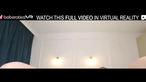 Solo blonde beauty Coco flaunts her perfection in VR