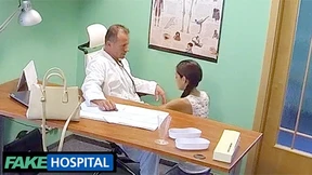 Desperate Russian Teen Rewards Doctor with Hard Sex - Fake Hospital