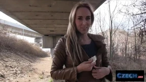 Will She CHEAT on her Boyfriend for CASH? - CzechXXX