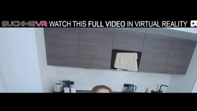 Brunette babe Olivia Westsun in the kitchen had hard fucks with boyfriend in VR Brunette babe Olivia Westsun in the kitchen had hard fucks with boyfriend in VR