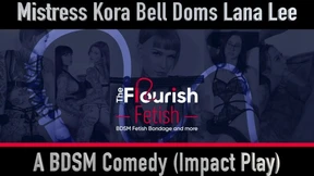 Trailer Mistress Kora Bell Domination of GILF Lana Lee on Flourish Fetish Trailer Mistress Kora Bell Domination of GILF Lana Lee on Flourish Fetish