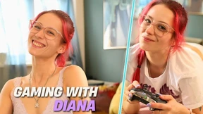 Ersties - Delightful Gamer Diana Enjoys a Steamy Gaming and Masturbation Session - Part 1 of 2 Ersties - Delightful Gamer Diana Enjoys a Steamy Gaming and Masturbation Session - Part 1 of 2
