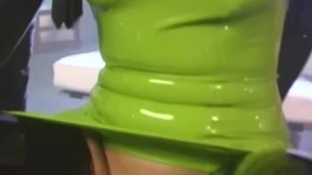 Vintage temptress Gia Paloma dildoes by latex babe