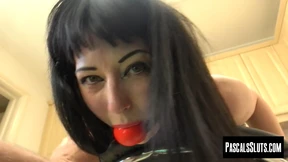 Imagine having a submissive slut like Sexy Cleo to obey your every deviant command