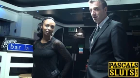 Hot British babe Lola eats cum after Pascal White drills her