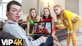 DYKE4K Late to Three Hotties Party