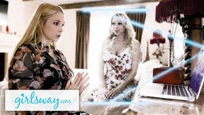GIRLSWAY Hot MILF Sarah Vandella Reaches Her Stepmom Katie Morgan For Some Scissoring Nostalgia GIRLSWAY Hot MILF Sarah Vandella Reaches Her Stepmom Katie Morgan For Some Scissoring Nostalgia