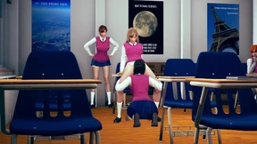 Naughty Class Room Sexy School Girls
