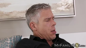 Gigi Sweets is pussy railed by her sperm donors big fat dick