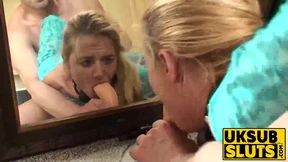 UKSubSluts com - Ivey Passion's slutty kitchen encounter with a hard fuck