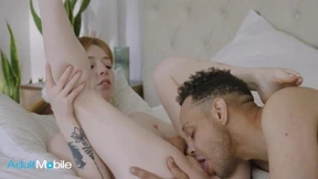 ADULTMOBILE - Sexy Teen Takes Her Step Brother's Big Cock In Her Mouth And Pussy Until She Explodes