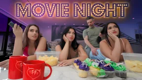 Slumber Party Sucks With Slobbery Sluts Stuffed Tight With Juicy Meltas