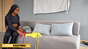 Blissful ebony senorita Mommy gets brutally pounded at raunchy audition gone wrong Blissful ebony senorita Mommy gets brutally pounded at raunchy audition gone wrong