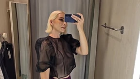 Transparent Tease: Mall Fitting Room Showdown - Watch Me Get Naked in See-Through Sheets! Transparent Tease: Mall Fitting Room Showdown - Watch Me Get Naked in See-Through Sheets!
