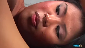 Quietly submitting to anal&#x1F44C; pounding by massive rod