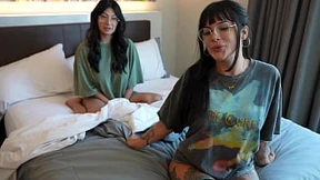 Blowjob buddies tag-team my GF, getting drenched in jizz, as step-sis joins the messy party - Effy & Cami Blowjob buddies tag-team my GF, getting drenched in jizz, as step-sis joins the messy party - Effy & Cami