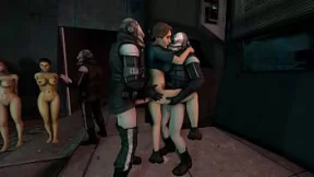 Slutty Survivor Gets Face-Fucked to Oblivion During Apocalypse
