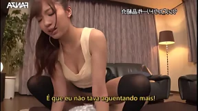Confusing wife with girlfriend (subtitles), featuring Himari Kinoshita, lesbian sex and hardcore fucking