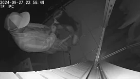 wife's swinging affair with friend on balcony, open doors to taboo sex