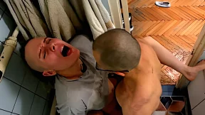 Morning routine ruined by brutal bathroom bang, her sex shattered!
